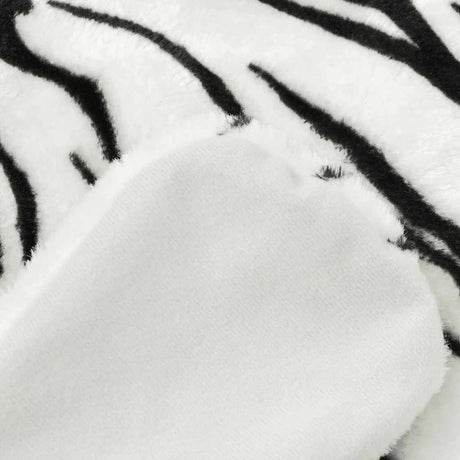 Vidaxl Tiger Floor peluche 144 cm blanc