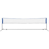 Vidaxl badmintonnet con transbordadores 600 x 155 cm