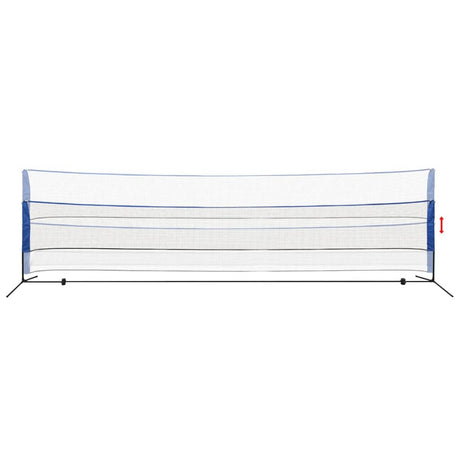 Vidaxl badmintonnet avec navettes 600 x 155 cm