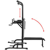 Dispositif de fitness Vidaxl avec banc assis