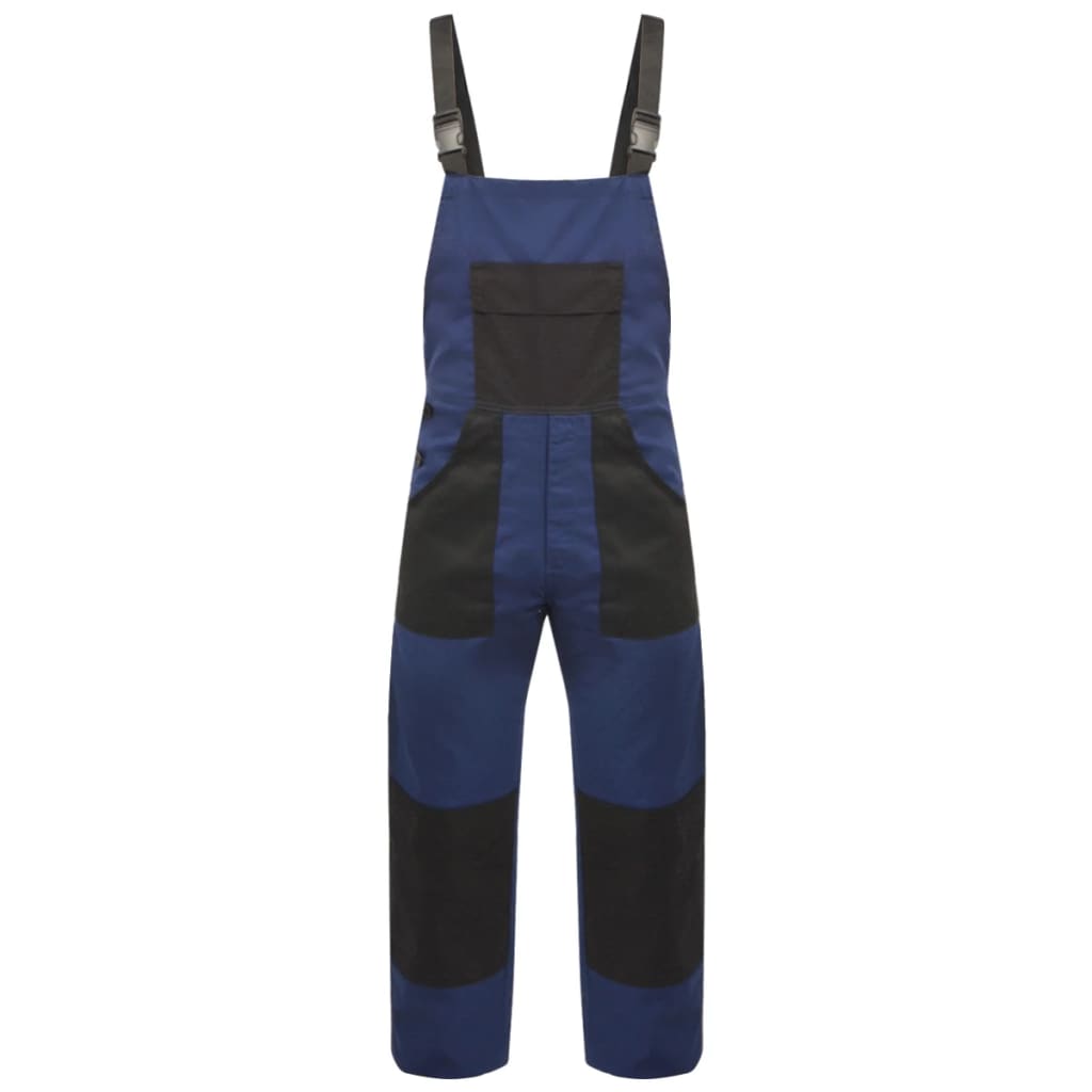 Vidaxl Men Dungarees Størrelse M Blå