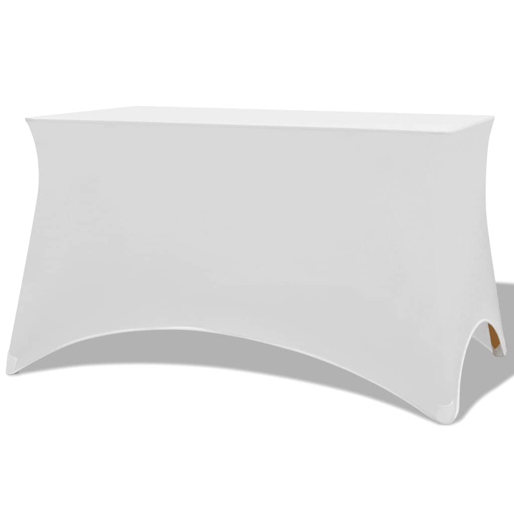 Vidaxl Table Couper Stretch Blanc 120x60.5x74 cm 2 STS