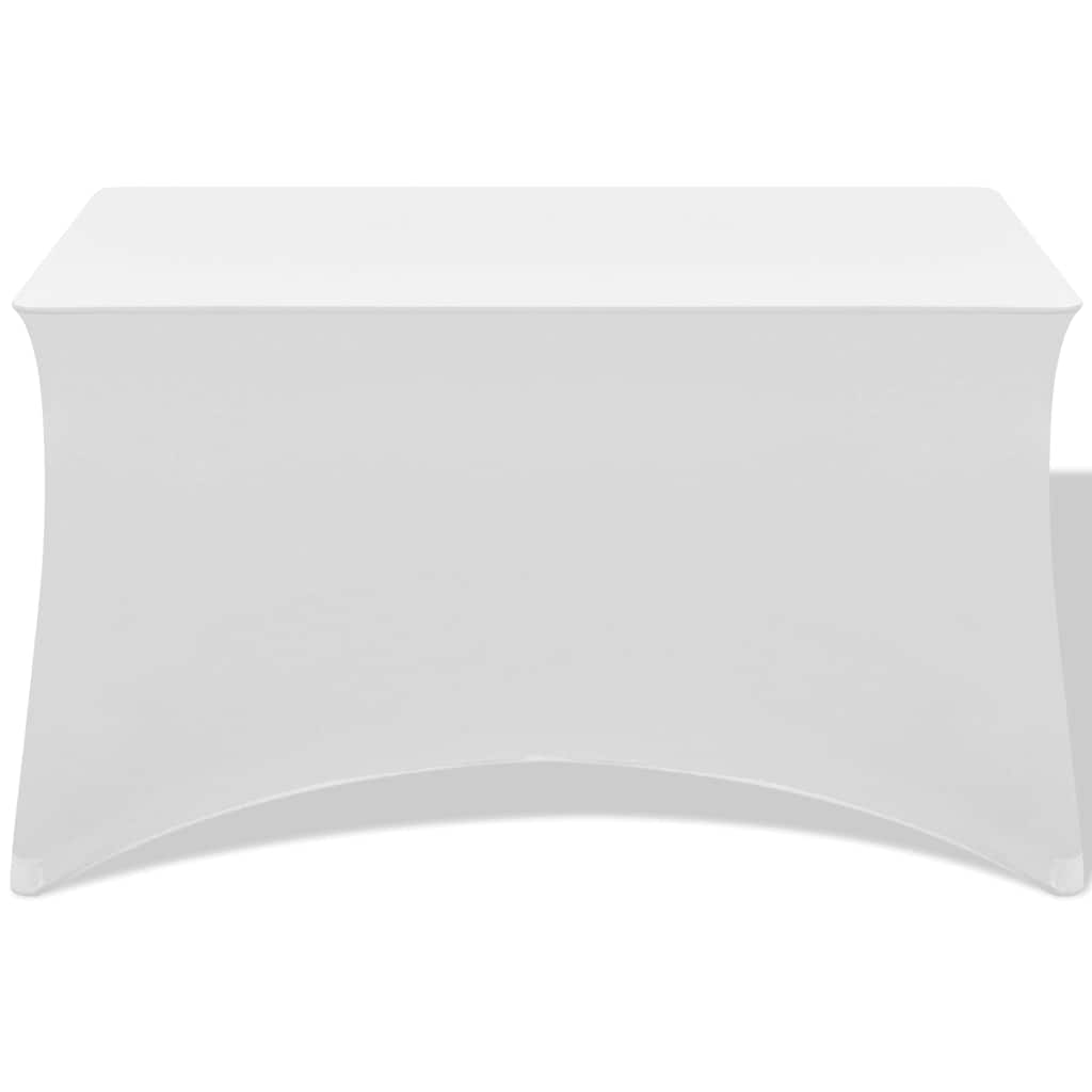 Vidaxl Table Couvre étendue blanc 183x76x74 cm 2 sts