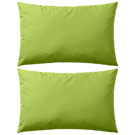 Vidaxl Coussins d'extérieur 60x40 cm Green Apple 2 Sts