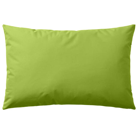 Vidaxl Coussins d'extérieur 60x40 cm Green Apple 2 Sts