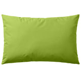 BIDAXL utomhuskuddar 60x40 cm Apple Green 2 Sts