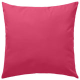 Vidaxl Coussins extérieurs 45x45 cm rose 2 pcs