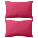 Vidaxl Coussins d'extérieur 60x40 cm rose 2 sts