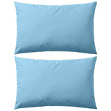 Vidaxl Coussins d'extérieur 60x40 cm bleu clair 2 sts
