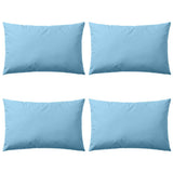 Vidaxl Coussins d'extérieur 60x40 cm bleu clair 4 m