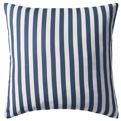 Vidaxl Coussins d'extérieur 45x45 cm Bleu marine à rayures 4 PCS