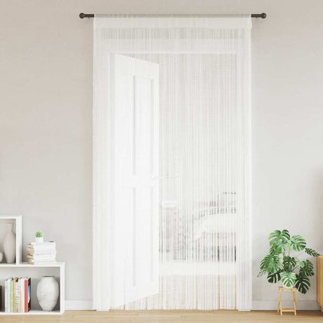 Rideaux de fil vidaxl 2 st 140x250 cm blancs