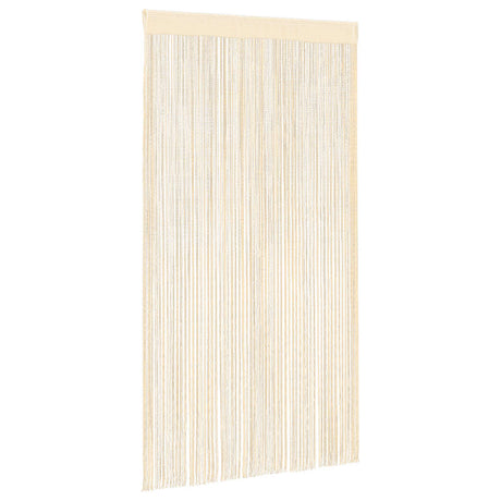 Rideaux de fil vidaxl 140x250 cm crème 2 sts