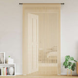 Rideaux de fil vidaxl 100x250 cm beige 2 sts