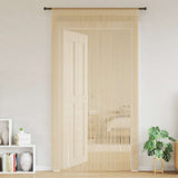 Rideaux de fil vidaxl 140x250 cm beige 2 sts