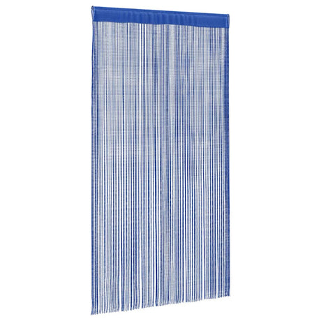Rideaux de fil vidaxl 100x250 cm bleu 2 pcs