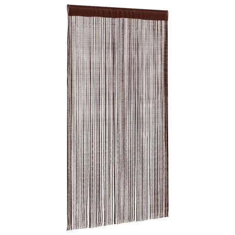 Rideaux de fil vidaxl 140x250 cm brun 2 pcs