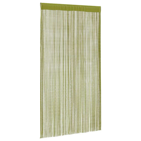 Rideaux de fil vidaxl 140x250 cm vert 2 sts