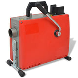 Machine de nettoyage de la tuyauterie Vidaxl 250 W 15 m x 16 mm 4,5 m x 9,5 mm