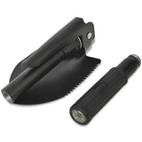 Vidaxl Pliage Scoop of Carbon Steel Black