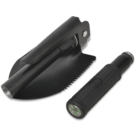 Vidaxl Pliage Scoop of Carbon Steel Black