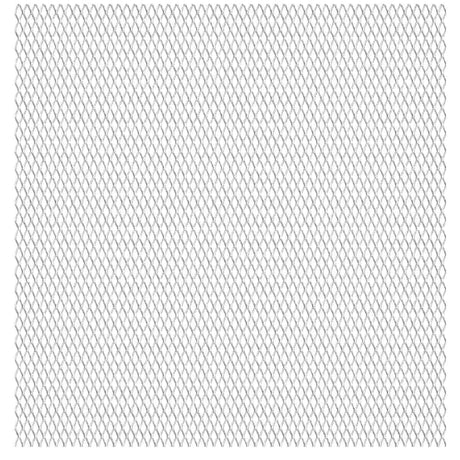 Clôture de fil vidaxl 100x85 cm 45x20x4 mm en acier inoxydable
