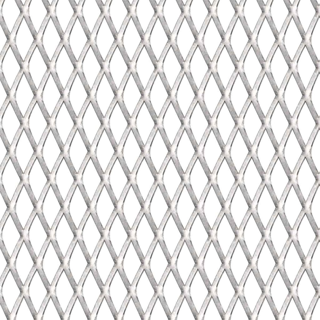 Vidaxl Wire Fence 100x85 cm 45x20x4 mm rostfritt stål