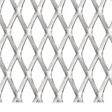 Vidaxl Wire Fence 100x85 cm 45x20x4 mm rostfritt stål