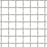 Mesh tissé de clôture de fil Vidaxl 50x50 cm 11x11x2 mm en acier inoxydable