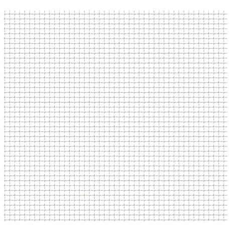 Vidaxl Fil Gate Mesh tissé 100x85 cm 21x21x2.5 mm en acier inoxydable