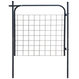 Vidaxl tuinpoort 100x100 cm anthracite