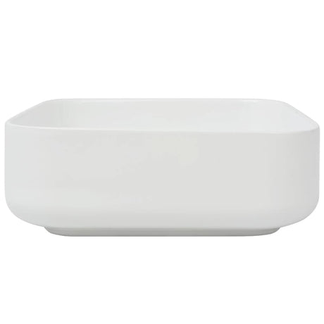 Vidaxl Washbasin carré blanc 39x39x13,5 cm Céramique