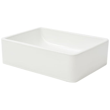Vidaxl Washbasin White 41x30x12 cm Céramique