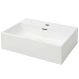 Vidaxl Washbasin con foro gru bianco 51.5x38.5x15 cm ceramico