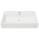 Vidaxl Washingin avec taphole blanc 76x42.5x14,5 cm Minermiek