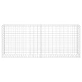 Vidaxl schanskorf 85x30x200 cm en acier galvanisé