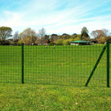 Vidaxl Euro Hek 10x1,7 m Green en acier
