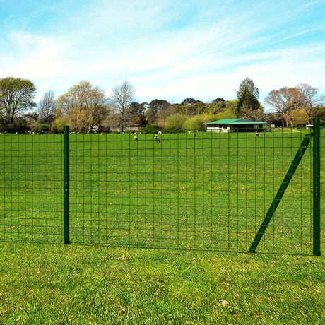 Vidaxl Euro Hek 10x1,7 m Green en acier