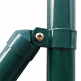 Vidaxl Euro Hek 10x0,8 m en acier vert