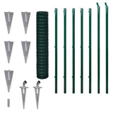 Vidaxl Euro Hek 10x1,5 m en acier vert