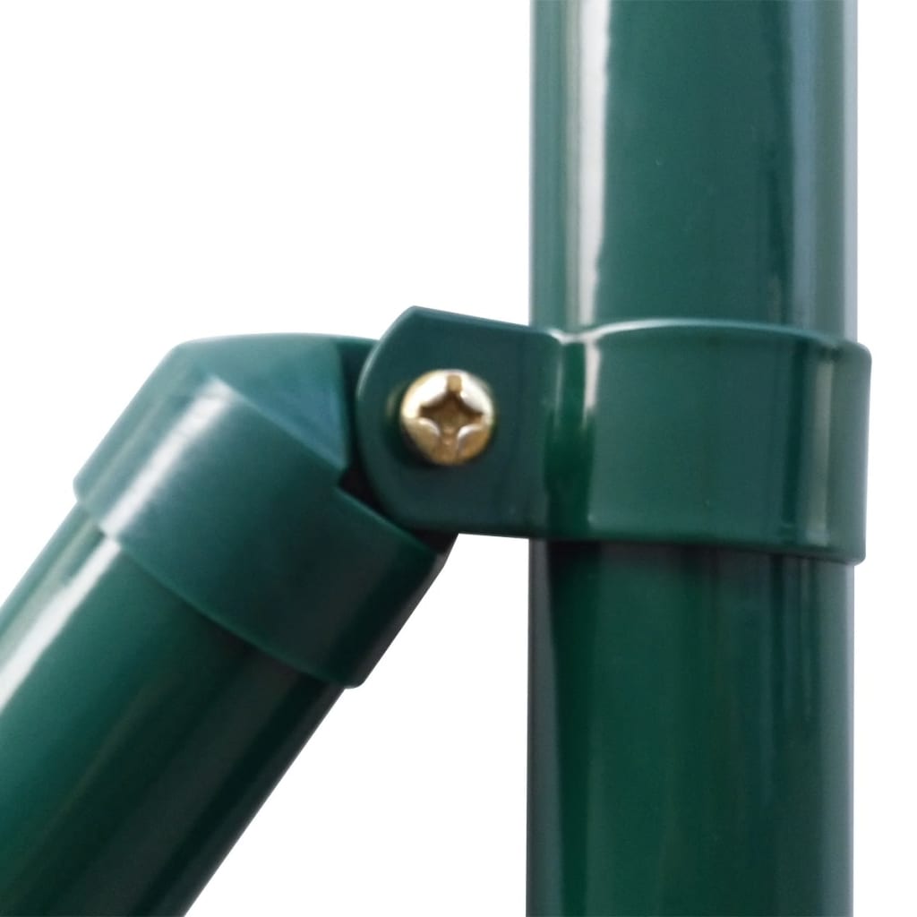 Vidaxl Euro Hek 10x1,5 m en acier vert