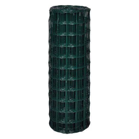 Vidaxl Euro Hek 25x1,7 m Green en acier