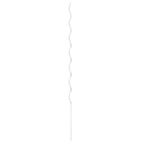 Vidaxl Sticle simple SPIRAL 170 cm ACTEUR GALVANISÉ 5 STS