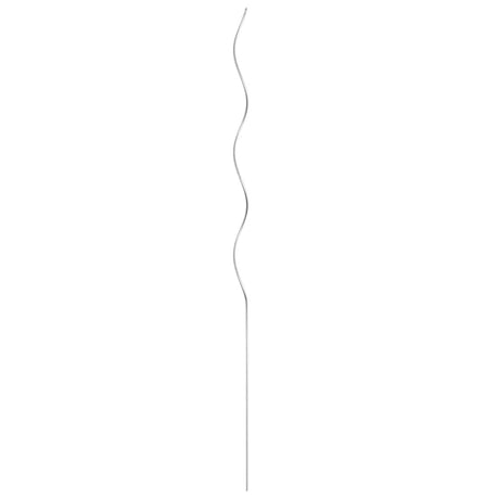 Vidaxl Sticle ordinaire SPIRAL 110 cm acier galvanisé 20 sts