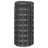 Vidaxl Euro Fence 10x0,8 m Gris en acier