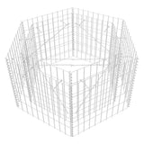 Vidaxl Gabion Planter Insentement Hexagonal 100x90x50 cm