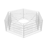 Vidaxl Gabion Planter Inginged Hexagonal 160x140x50 cm