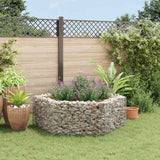 Vidaxl Gabion Planter insenté Hexagonal 160x140x50 cm