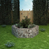 Vidaxl Gabion Planzer erweitert Hexagonal 160x140x50 cm