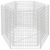 Vidaxl Gabion Planter insenté Hexagonal 160x140x100 cm
